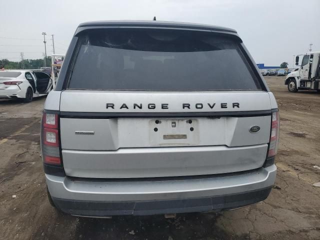 2017 Land Rover Range Rover Supercharged