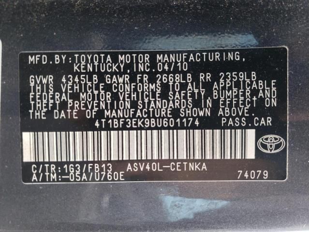 2011 Toyota Camry Base