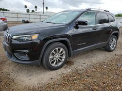 Salvage cars for sale at Mercedes, TX auction: 2019 Jeep Cherokee Latitude Plus