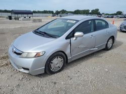 2009 Honda Civic Hybrid en venta en Kansas City, KS