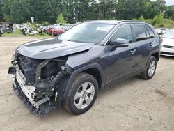 Salvage cars for sale at North Billerica, MA auction: 2019 Toyota Rav4 LE