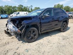 Toyota salvage cars for sale: 2021 Toyota Rav4 XSE