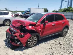 Salvage cars for sale at Windsor, NJ auction: 2017 Fiat 500X Lounge