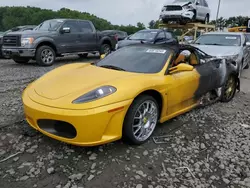 Ferrari Vehiculos salvage en venta: 2009 Ferrari F430 Spider