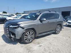 Salvage cars for sale at Jacksonville, FL auction: 2023 Lexus LX 600 Base