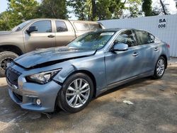 Infiniti salvage cars for sale: 2017 Infiniti Q50 Premium