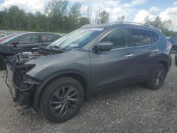 Salvage cars for sale at Leroy, NY auction: 2016 Nissan Rogue S