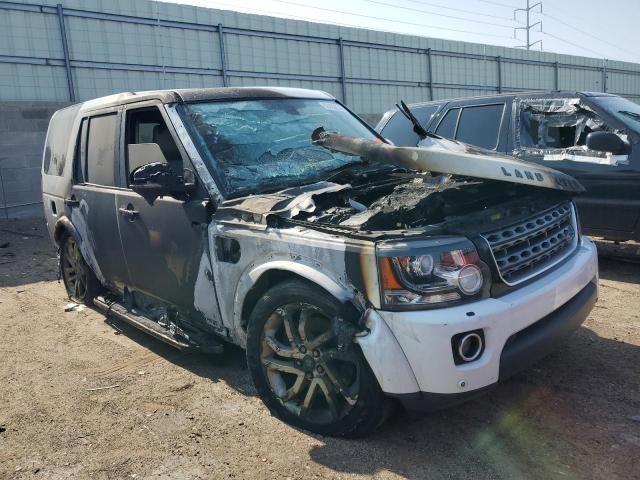 2016 Land Rover LR4 HSE