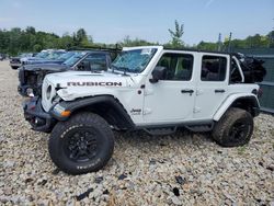 Salvage cars for sale from Copart Candia, NH: 2018 Jeep Wrangler Unlimited Rubicon