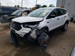 Salvage cars for sale at Chicago Heights, IL auction: 2018 Ford Escape S