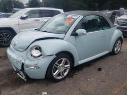 Volkswagen Vehiculos salvage en venta: 2005 Volkswagen New Beetle GLS