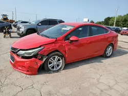 Salvage cars for sale at Oklahoma City, OK auction: 2018 Chevrolet Cruze LT