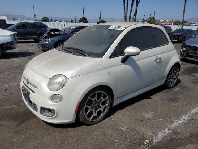 2012 Fiat 500 Sport