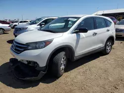 Salvage Cars with No Bids Yet For Sale at auction: 2014 Honda CR-V LX