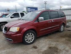 Salvage cars for sale at Chicago Heights, IL auction: 2012 Chrysler Town & Country Touring L