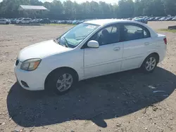 Salvage cars for sale at Charles City, VA auction: 2010 KIA Rio LX