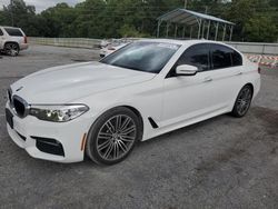 Salvage cars for sale at Savannah, GA auction: 2017 BMW 530 I