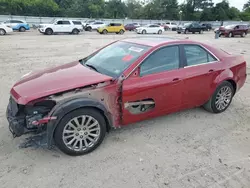 Salvage cars for sale at Hampton, VA auction: 2011 Cadillac CTS Premium Collection