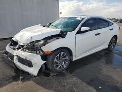 Honda salvage cars for sale: 2017 Honda Civic EX