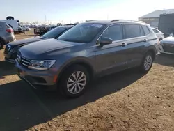 Salvage cars for sale at Brighton, CO auction: 2019 Volkswagen Tiguan SE