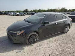 Salvage cars for sale at San Antonio, TX auction: 2021 Toyota Corolla LE