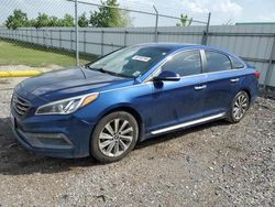 Salvage cars for sale at Houston, TX auction: 2017 Hyundai Sonata Sport