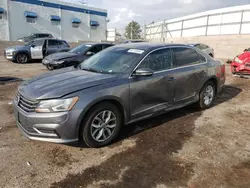 Vehiculos salvage en venta de Copart Albuquerque, NM: 2017 Volkswagen Passat S