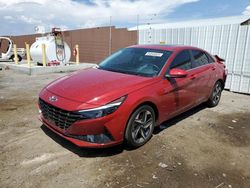 Salvage cars for sale at North Las Vegas, NV auction: 2023 Hyundai Elantra Limited