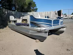 Salvage boats for sale at Ham Lake, MN auction: 2018 Premier Pontoon