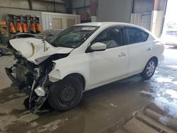 Salvage cars for sale at North Billerica, MA auction: 2017 Nissan Versa S