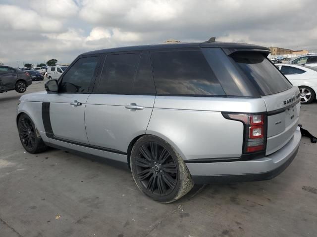 2016 Land Rover Range Rover HSE