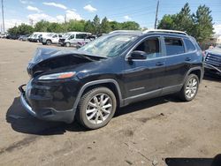 2017 Jeep Cherokee Limited en venta en Denver, CO