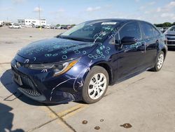 Salvage cars for sale at Grand Prairie, TX auction: 2022 Toyota Corolla LE