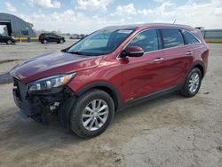 Salvage cars for sale at Wichita, KS auction: 2016 KIA Sorento LX