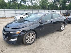 Chevrolet salvage cars for sale: 2020 Chevrolet Malibu LT