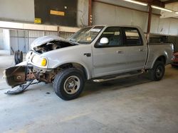 Ford salvage cars for sale: 2001 Ford F150 Supercrew