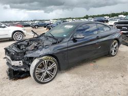 Salvage cars for sale at Houston, TX auction: 2015 BMW 435 I