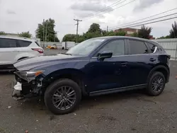 Salvage cars for sale at New Britain, CT auction: 2021 Mazda CX-5 Touring