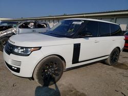 Land Rover salvage cars for sale: 2016 Land Rover Range Rover HSE