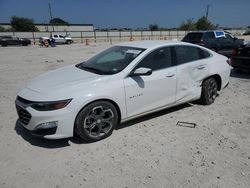 Chevrolet salvage cars for sale: 2020 Chevrolet Malibu LT