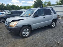 Salvage cars for sale at Grantville, PA auction: 2006 KIA New Sportage