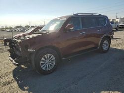 Salvage cars for sale at Eugene, OR auction: 2017 Nissan Armada SV