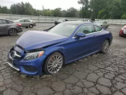 Salvage cars for sale at Shreveport, LA auction: 2017 Mercedes-Benz C300