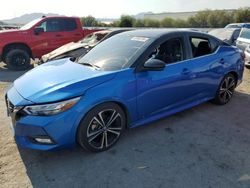 Salvage cars for sale at Las Vegas, NV auction: 2021 Nissan Sentra SR