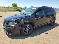 Salvage cars for sale at Columbia Station, OH auction: 2018 Dodge Journey SE