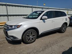 Salvage cars for sale at Dyer, IN auction: 2018 Mitsubishi Outlander SE