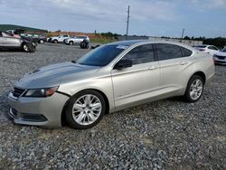 Chevrolet salvage cars for sale: 2015 Chevrolet Impala LS