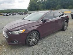 Salvage cars for sale at Concord, NC auction: 2013 Ford Fusion Titanium