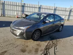 Salvage cars for sale at Antelope, CA auction: 2016 Toyota Prius