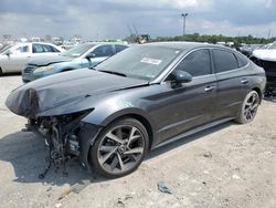 Salvage cars for sale at Indianapolis, IN auction: 2021 Hyundai Sonata SEL Plus